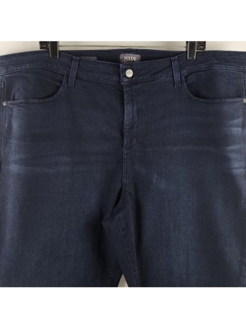 NYDJ Jeans Womens Plus 22W Ami Skinny Legging Blue Ankle Buttons NWT - Picture 2 of 13